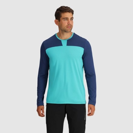 Outdoor Research Freewheel Long-Sleeve Bike Jersey - Men's 1