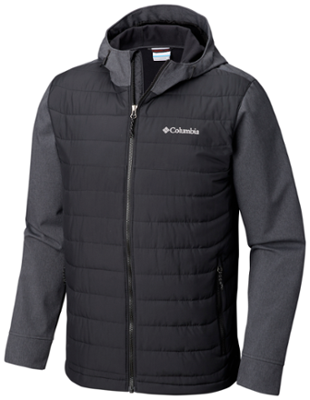 columbia oyanta trail hooded hybrid jacket