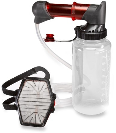 MSR HyperFlow Microfilter Water Filter Bottle not included