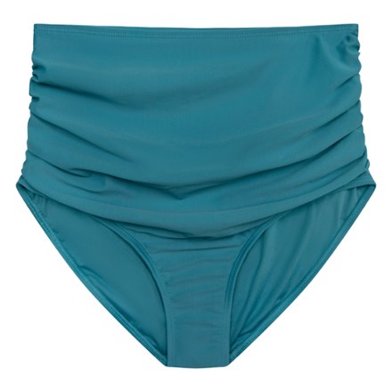 Nani Ruched High Rise Swimsuit Bottoms - Women's 0