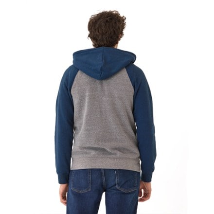 Threads 4 Thought Colorblock Triblend Zip Hoodie - Men's 1