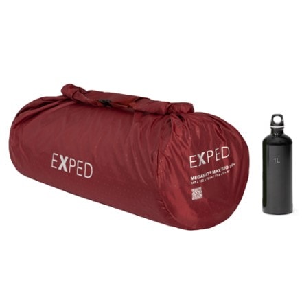 Exped MegaMat Max Duo Sleeping Pad - Long Wide Double Water bottle not included