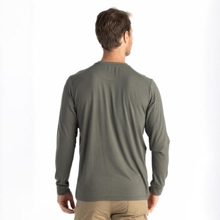 Free Fly Flex Long-Sleeve Pocket Tee - Men's 1