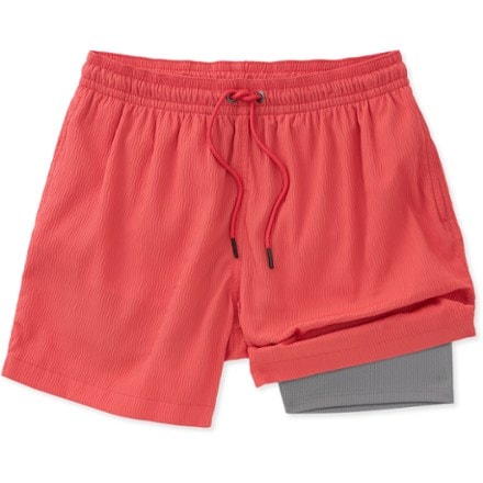 Chubbies Stretch 5.5" Textured Lined Swim Trunks - Men's 0