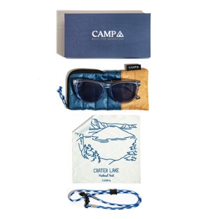 CAMP Eyewear Arrowcrest Crater Lake Polarized Sunglasses 4