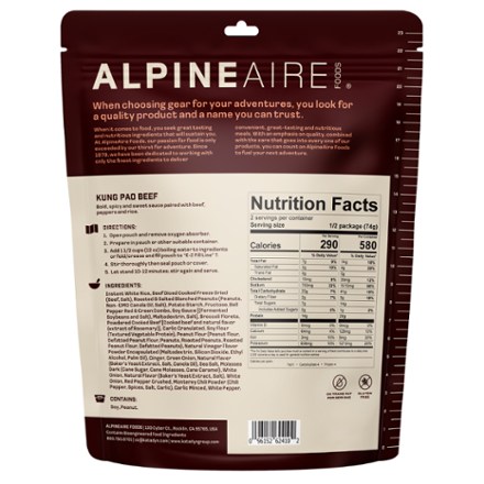 AlpineAire Foods Kung Pao Beef - 2 Servings 1