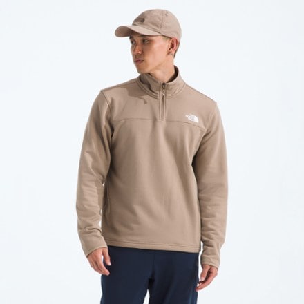 The North Face Cedar Trail Grid Fleece Quarter-Zip Jacket - Men's 0