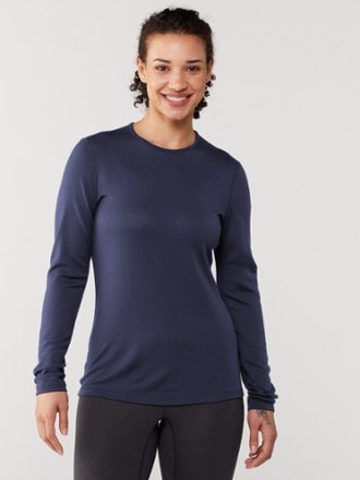 Icebreaker 260 Tech Long-Sleeve Crewe Base Layer Top - Women's 1