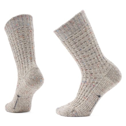 Smartwool Everyday Cozy Waffle Press Crew Socks 0