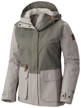 columbia women's rain jacket with hood