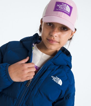 The North Face Reversible Perrito Hooded Insulated Jacket - Girls' 6