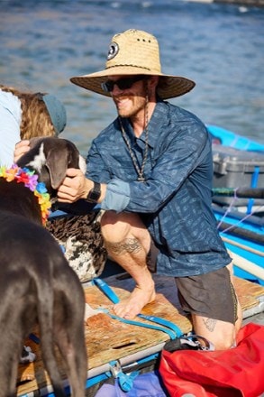 Location Image of color Navy Kayak