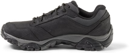 Merrell Moab Adventure Lace Waterproof Shoes - Men's Left view (Black)