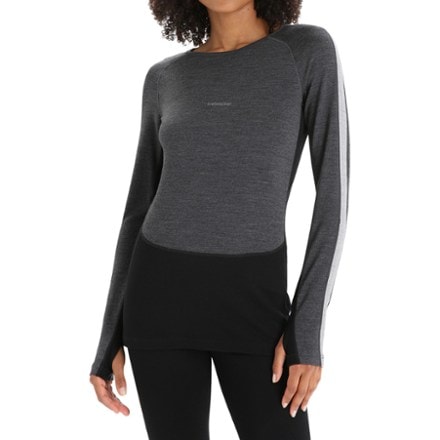 Icebreaker 260 ZoneKnit Long-Sleeve Crewe Base Layer Top - Women's 7