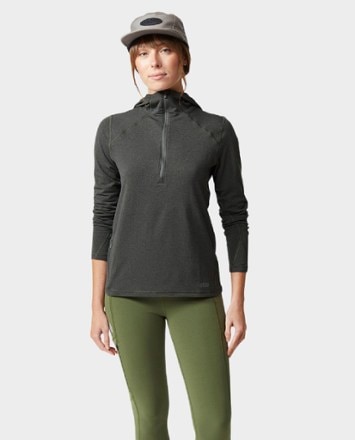 Stio Trax Power Grid Half-Zip Hoodie - Women's 1