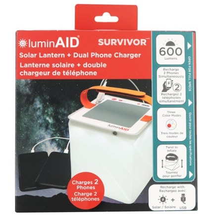 LuminAID Survivor Quick Inflate Solar Lantern with Dual Phone Charger 4