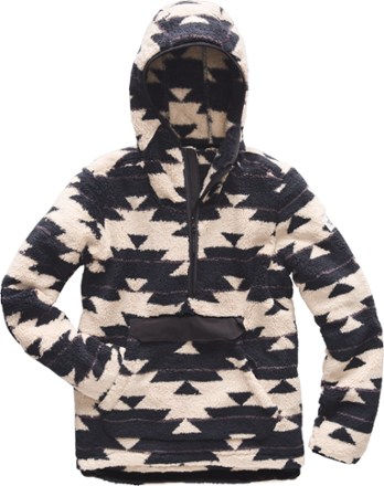 north face sherpa hoodie womens