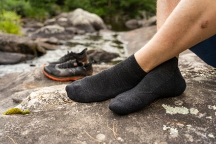 Darn Tough Light Hiker No Show Lightweight Hiking Socks - Men's 3