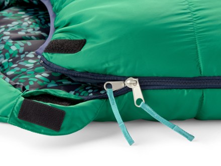 Kindercone 25 Sleeping Bag - Kids' [Zipper detail]