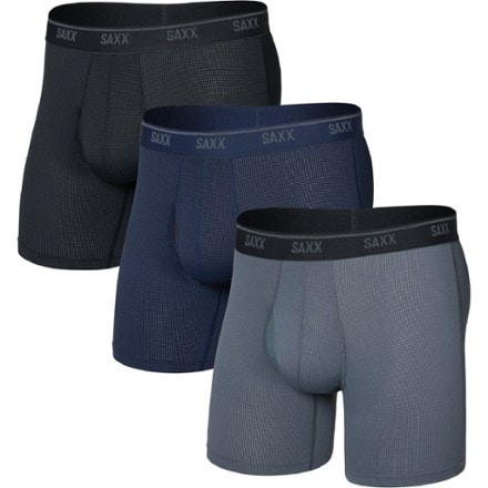 Saxx Quest Quick-Dry Boxer Briefs - Men's 0