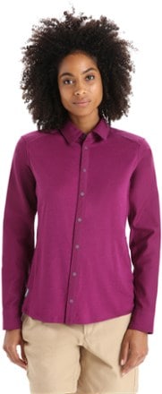 Icebreaker Merino Hike Long-Sleeve Top - Women's 1