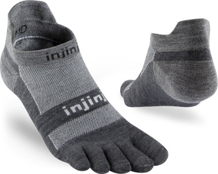 Injinji Run Lightweight No Show Nuwool Socks Rei Co Op