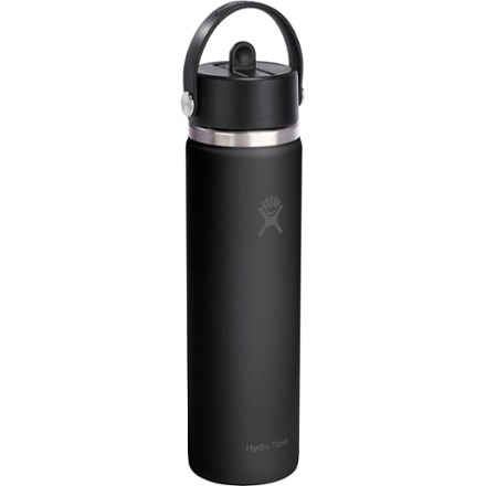 Hydro Flask Wide-Mouth Vacuum Water Bottle with Flex Straw Cap - 24 fl. oz. 1