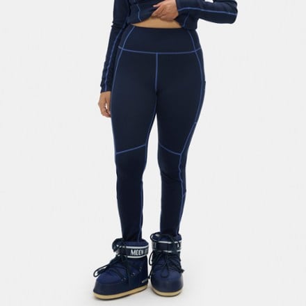 Halfdays Hallie Midweight Merino Base Layer Leggings - Women's 0