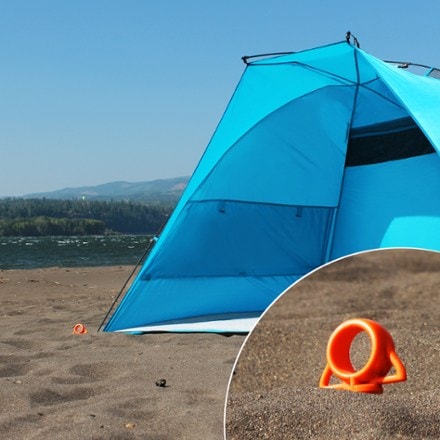 Nite Ize Orange Screw Ultimate Ground Anchors - Large - Package of 2 6