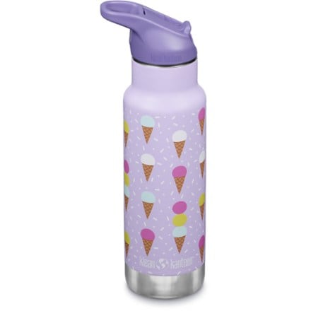 Klean Kanteen Kids' Insulated Water Bottle with Flip Seal Sport Cap - 12. fl. oz. 0