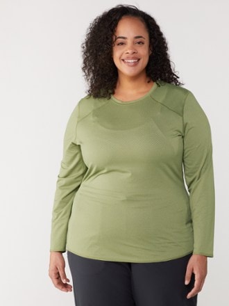 REI Co-op Lightweight Base Layer Long-Sleeve Crew Top - Women's Plus Sizes 1