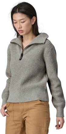 Patagonia Recycled Wool-Blend Quarter-Zip Pullover - Women's 4