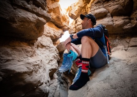 Darn Tough Van Grizzle Boot Cushion Socks - Men's 8