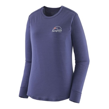 Patagonia Long-Sleeve Capilene Cool Merino Graphic Shirt - Women's 0