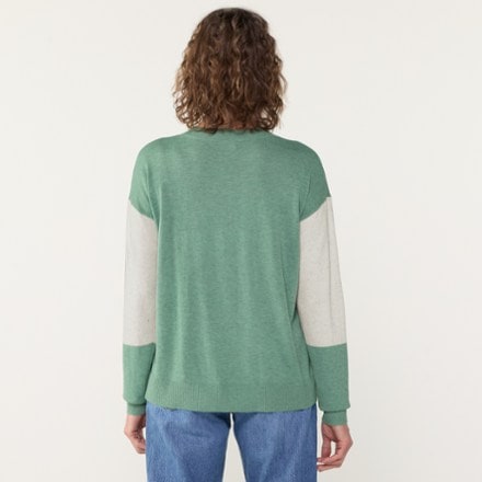 Smartwool Edgewood Colorblock Crew Sweater - Women's 1