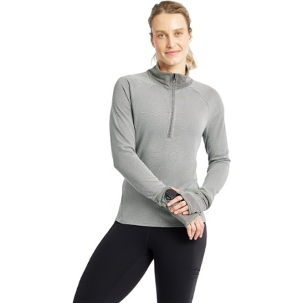 Oiselle Flyout Wool Half-Zip Pullover - Women's 0