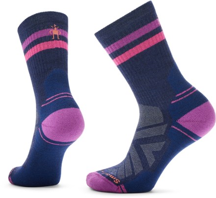 Smartwool Performance Hike Light Cushion Tube Stripe Crew Socks - Women's 0