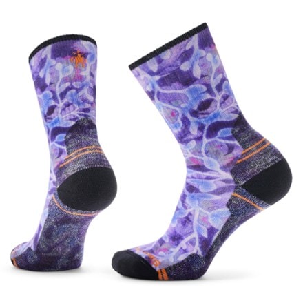 Smartwool Hike Light Cushion Floral Print Crew Socks - Women's 0