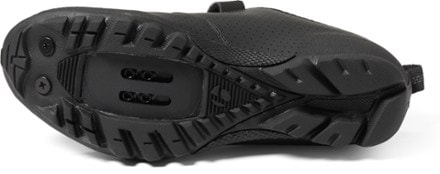 Bontrager Quantum Mountain Bike Shoes Sole view (Black)