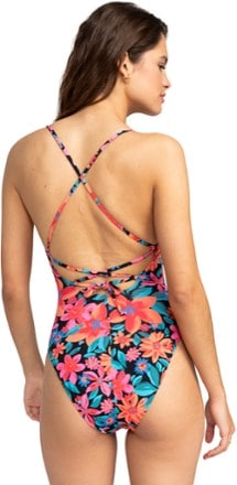 Roxy Printed Beach Classics One-Piece Swimsuit - Women's 1