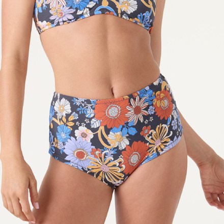 Roxy Soulflower Boyleg Bikini Swimsuit Bottoms - Women's 0