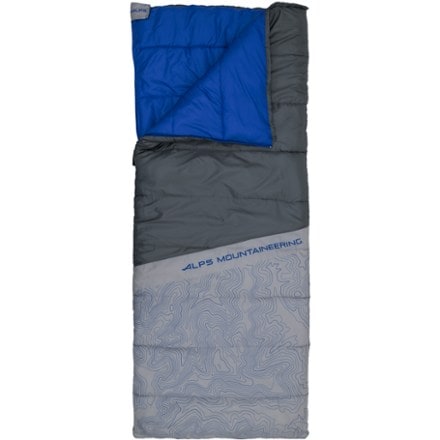 ALPS Mountaineering Pulse +45 Rectangle Sleeping Bag 0