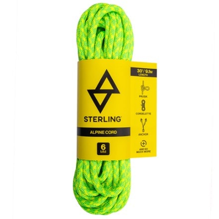 Sterling Alpine Accessory Cord - 6 mm 0