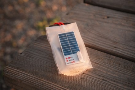 LuminAID Solar Beam with Phone Charger 10