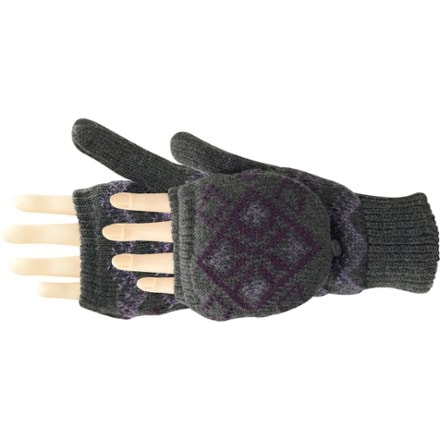 Manzella Diamond Convertible Mittens - Women's 0