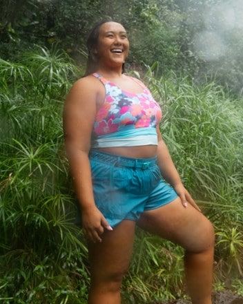 Nani Cut Back Crop Swimsuit Top - Women's 8