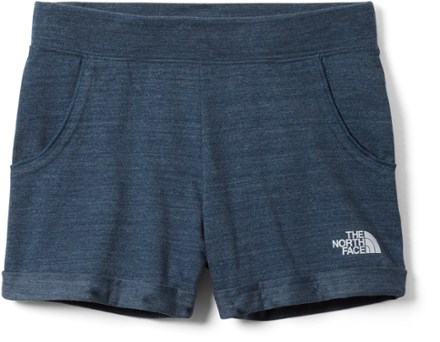 girls north face shorts