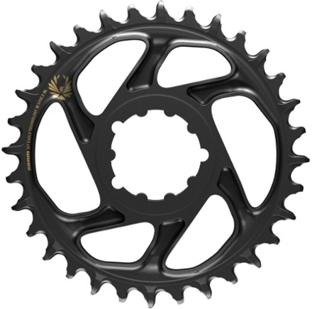 SRAM X-SYNC 2 Eagle Direct-Mount Chainring - Black with Gold Logo 0