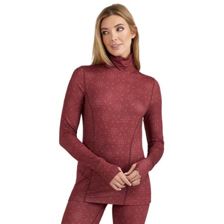 Terramar 2.0 Cloud Nine Midweight Performance Thermal Turtleneck - Women's 0