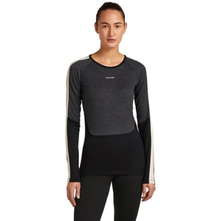 Icebreaker Merino 200 Oasis Long-Sleeve Crewe Base Layer Top - Women's 0